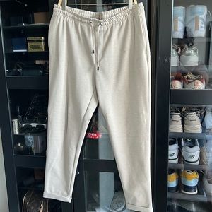 Zara Beige Joggers Men